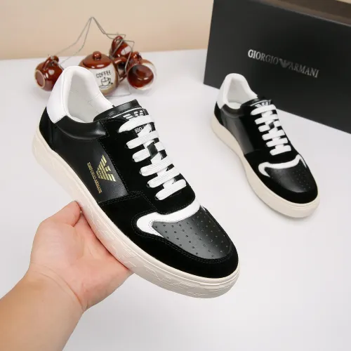 Replica Armani Casual Shoes For Men #1443521 $80.00 USD for Wholesale