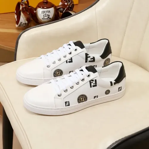 Wholesale Fendi Casual Shoes For Men #1443522 $72.00 USD, Wholesale Quality Replica Fendi Casual Shoes