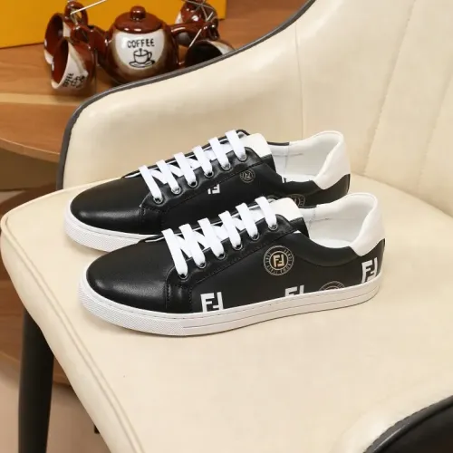 Wholesale Fendi Casual Shoes For Men #1443523 $72.00 USD, Wholesale Quality Replica Fendi Casual Shoes