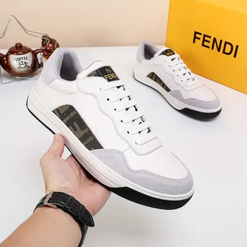 Replica Fendi Casual Shoes For Men #1443524 $76.00 USD for Wholesale