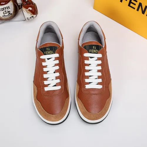 Replica Fendi Casual Shoes For Men #1443525 $76.00 USD for Wholesale