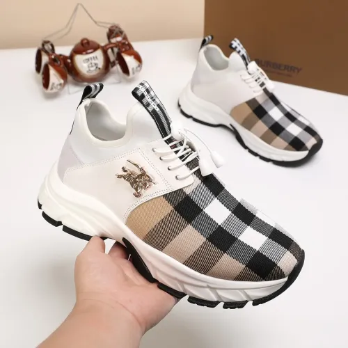 Replica Burberry Casual Shoes For Men #1443527 $76.00 USD for Wholesale