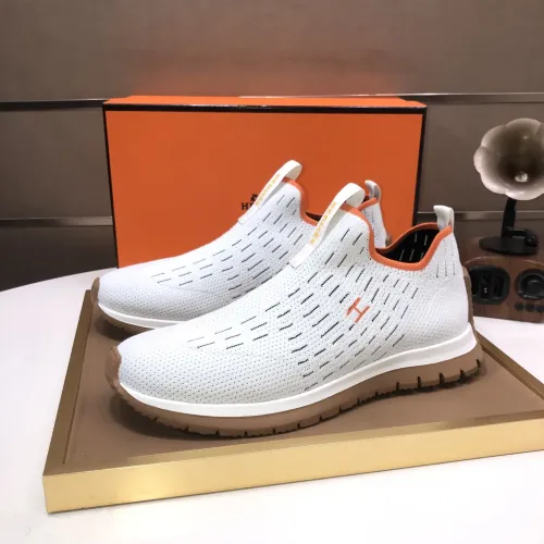Wholesale Hermes Casual Shoes For Men #1443535 $85.00 USD, Wholesale Quality Replica Hermes Casual Shoes