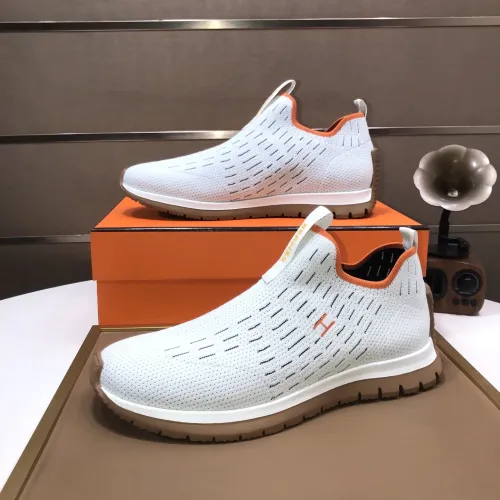 Replica Hermes Casual Shoes For Men #1443535 $85.00 USD for Wholesale
