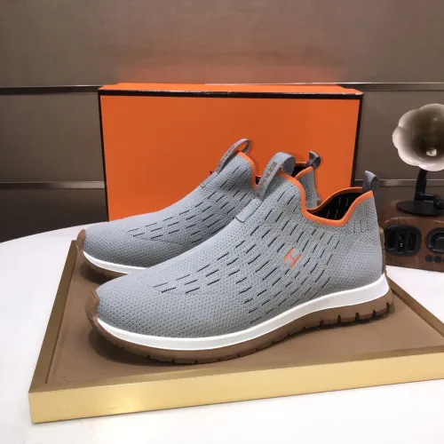 Wholesale Hermes Casual Shoes For Men #1443536 $85.00 USD, Wholesale Quality Replica Hermes Casual Shoes