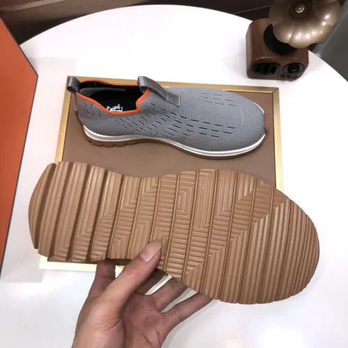 Replica Hermes Casual Shoes For Men #1443536 $85.00 USD for Wholesale