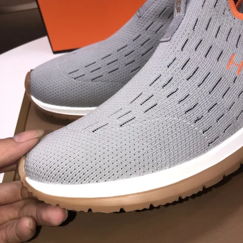 Replica Hermes Casual Shoes For Men #1443536 $85.00 USD for Wholesale