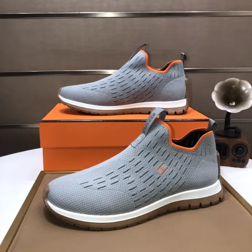 Replica Hermes Casual Shoes For Men #1443536 $85.00 USD for Wholesale