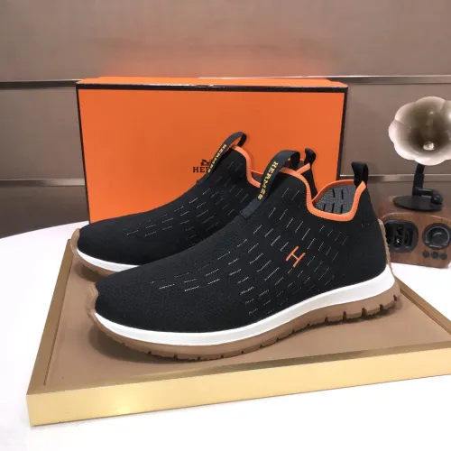 Wholesale Hermes Casual Shoes For Men #1443537 $85.00 USD, Wholesale Quality Replica Hermes Casual Shoes