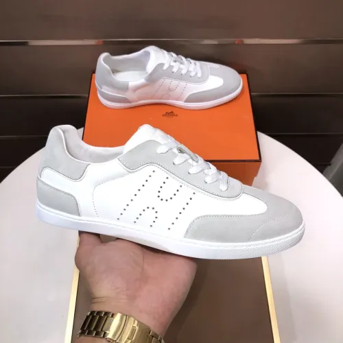 Wholesale Hermes Casual Shoes For Men #1443538 $115.00 USD, Wholesale Quality Replica Hermes Casual Shoes