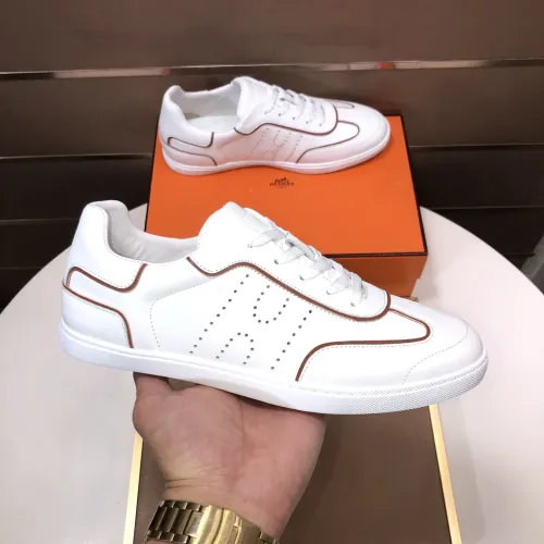 Wholesale Hermes Casual Shoes For Men #1443539 $115.00 USD, Wholesale Quality Replica Hermes Casual Shoes