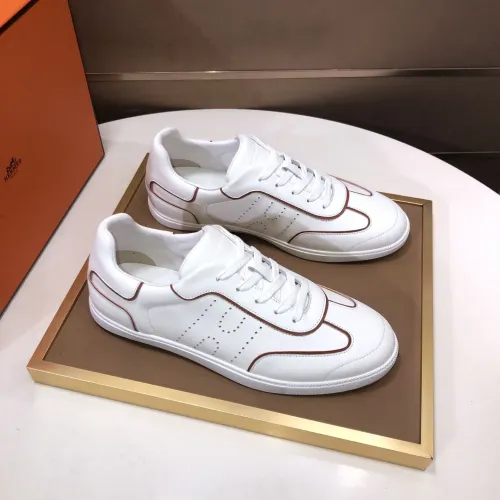 Replica Hermes Casual Shoes For Men #1443539 $115.00 USD for Wholesale