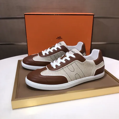 Replica Hermes Casual Shoes For Men #1443540 $115.00 USD for Wholesale