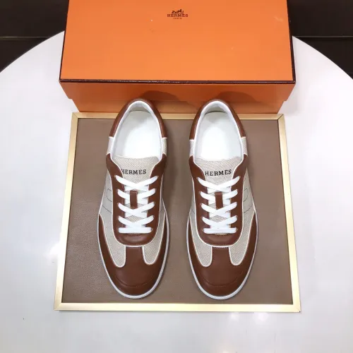 Replica Hermes Casual Shoes For Men #1443540 $115.00 USD for Wholesale