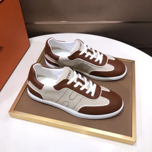 Replica Hermes Casual Shoes For Men #1443540 $115.00 USD for Wholesale