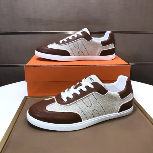 Replica Hermes Casual Shoes For Men #1443540 $115.00 USD for Wholesale