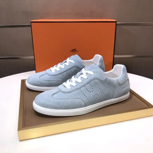 Replica Hermes Casual Shoes For Men #1443541 $115.00 USD for Wholesale