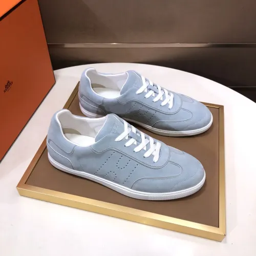 Replica Hermes Casual Shoes For Men #1443541 $115.00 USD for Wholesale