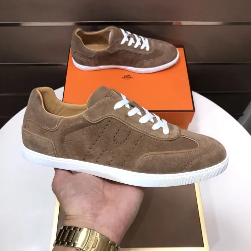 Wholesale Hermes Casual Shoes For Men #1443542 $115.00 USD, Wholesale Quality Replica Hermes Casual Shoes