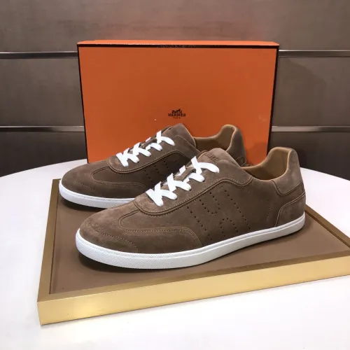 Replica Hermes Casual Shoes For Men #1443542 $115.00 USD for Wholesale