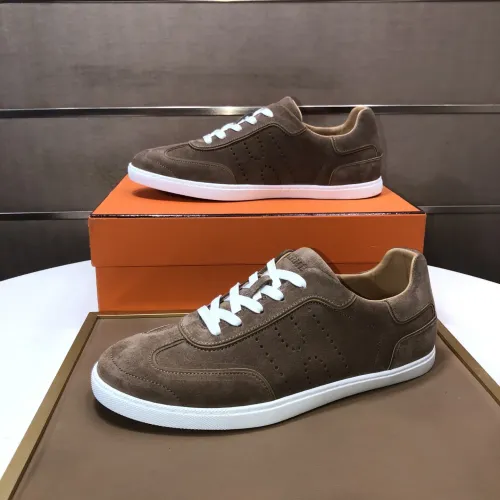 Replica Hermes Casual Shoes For Men #1443542 $115.00 USD for Wholesale