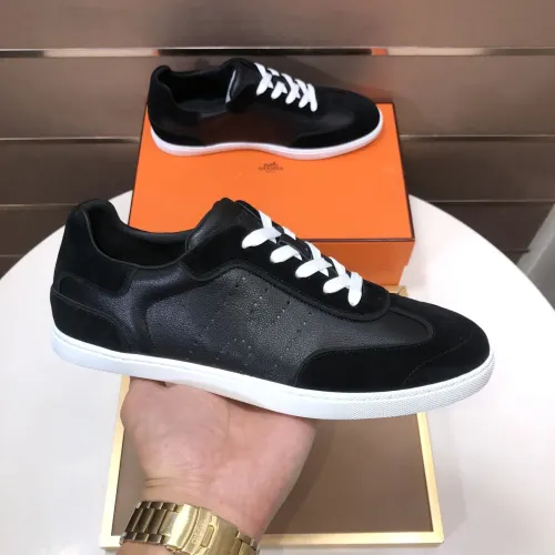 Wholesale Hermes Casual Shoes For Men #1443543 $115.00 USD, Wholesale Quality Replica Hermes Casual Shoes