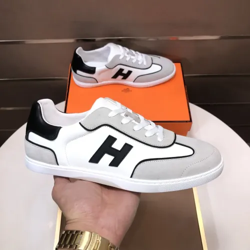 Wholesale Hermes Casual Shoes For Men #1443544 $115.00 USD, Wholesale Quality Replica Hermes Casual Shoes