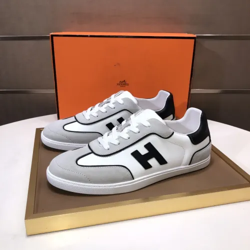 Replica Hermes Casual Shoes For Men #1443544 $115.00 USD for Wholesale