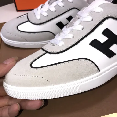 Replica Hermes Casual Shoes For Men #1443544 $115.00 USD for Wholesale