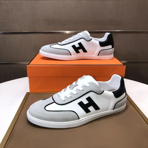 Replica Hermes Casual Shoes For Men #1443544 $115.00 USD for Wholesale