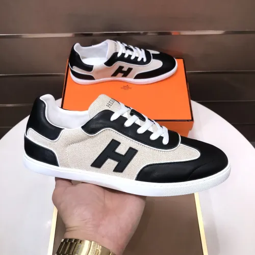 Wholesale Hermes Casual Shoes For Men #1443545 $115.00 USD, Wholesale Quality Replica Hermes Casual Shoes