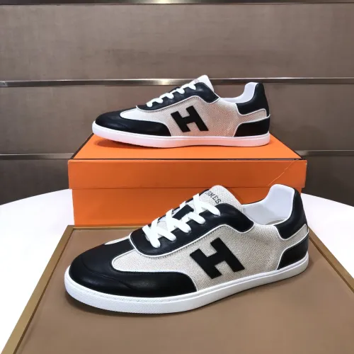 Replica Hermes Casual Shoes For Men #1443545 $115.00 USD for Wholesale