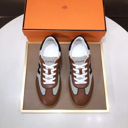 Replica Hermes Casual Shoes For Men #1443546 $115.00 USD for Wholesale