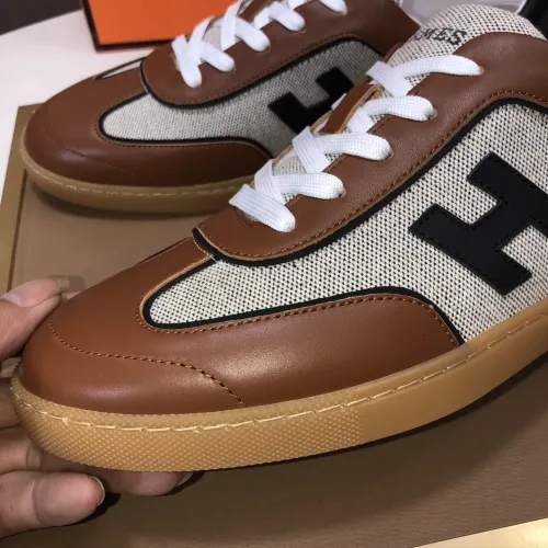 Replica Hermes Casual Shoes For Men #1443546 $115.00 USD for Wholesale