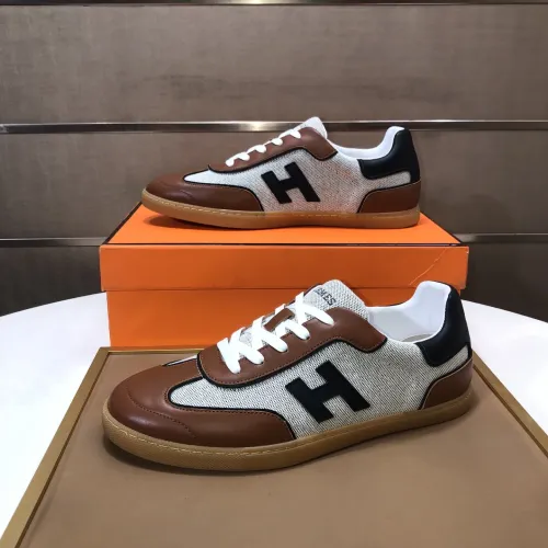 Replica Hermes Casual Shoes For Men #1443546 $115.00 USD for Wholesale