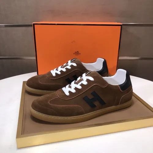 Replica Hermes Casual Shoes For Men #1443547 $115.00 USD for Wholesale