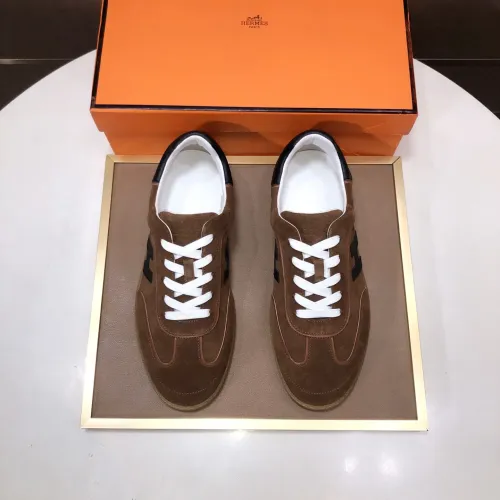 Replica Hermes Casual Shoes For Men #1443547 $115.00 USD for Wholesale