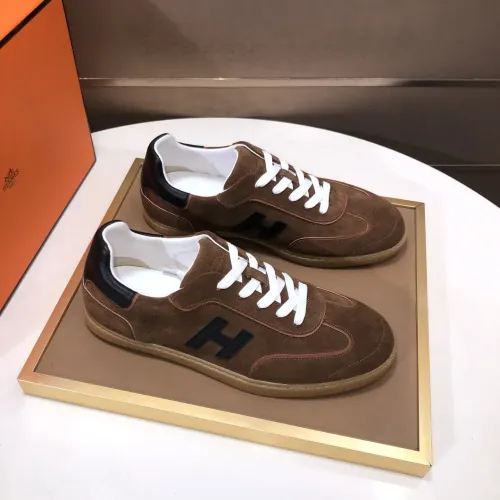 Replica Hermes Casual Shoes For Men #1443547 $115.00 USD for Wholesale