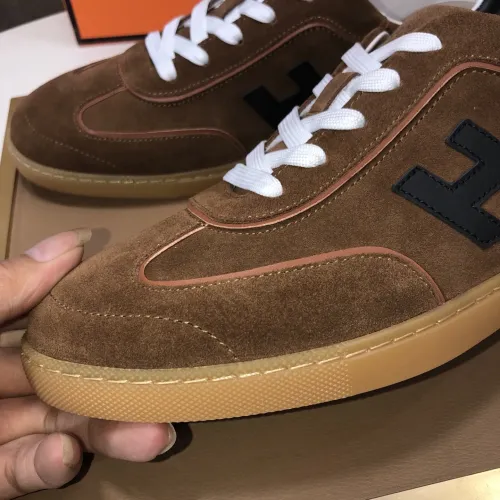 Replica Hermes Casual Shoes For Men #1443547 $115.00 USD for Wholesale