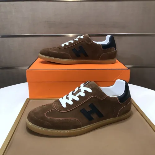 Replica Hermes Casual Shoes For Men #1443547 $115.00 USD for Wholesale