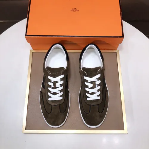 Replica Hermes Casual Shoes For Men #1443548 $115.00 USD for Wholesale
