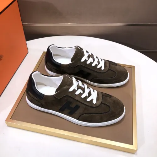 Replica Hermes Casual Shoes For Men #1443548 $115.00 USD for Wholesale