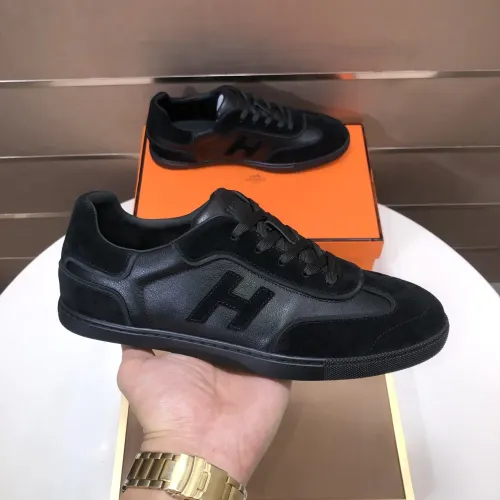 Wholesale Hermes Casual Shoes For Men #1443549 $115.00 USD, Wholesale Quality Replica Hermes Casual Shoes
