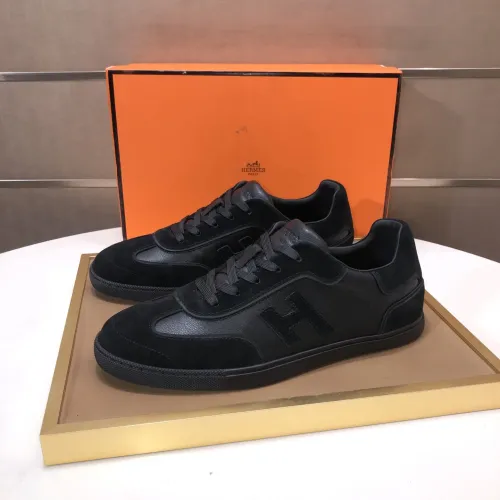 Replica Hermes Casual Shoes For Men #1443549 $115.00 USD for Wholesale