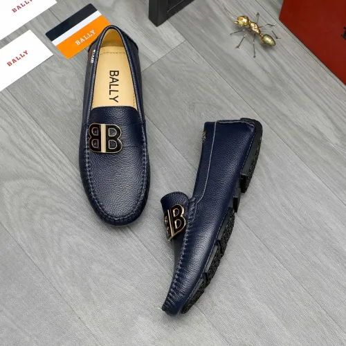 Wholesale Bally Leather Shoes For Men #1443550 $80.00 USD, Wholesale Quality Replica Bally Leather Shoes