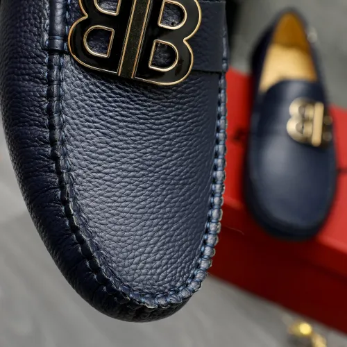 Replica Bally Leather Shoes For Men #1443550 $80.00 USD for Wholesale