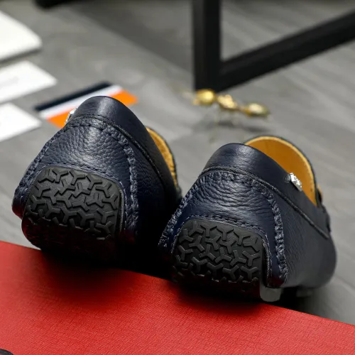 Replica Bally Leather Shoes For Men #1443550 $80.00 USD for Wholesale