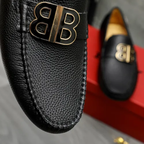 Replica Bally Leather Shoes For Men #1443551 $80.00 USD for Wholesale