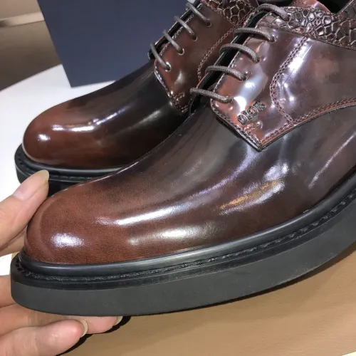 Replica Christian Dior Leather Shoes For Men #1443559 $135.00 USD for Wholesale