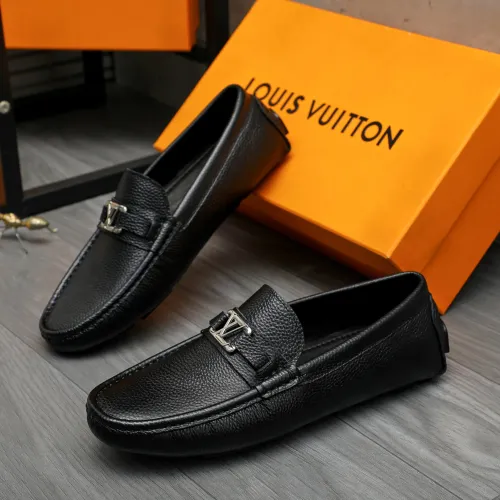 Wholesale Louis Vuitton LV Oxfords Shoes For Men #1443569 $80.00 USD, Wholesale Quality Replica Louis Vuitton LV Oxfords Shoes